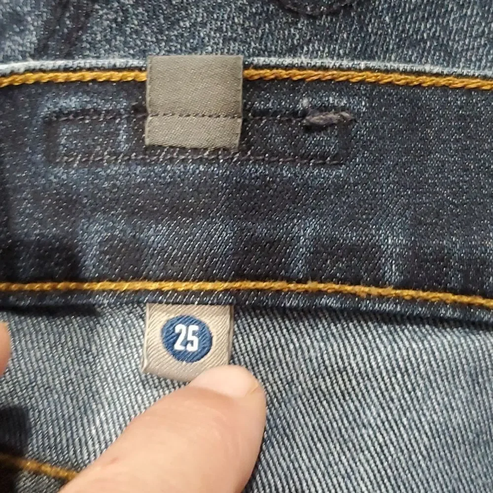 Citizens Of Humanity Elson Mid Rise Straight Leg Jeans Size 25 or 0